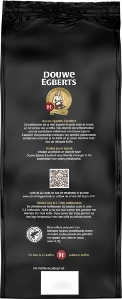 Douwe Egberts Excellent Gold Koffiebonen - 5/9 Intensiteit - 4 X 1kg -Beroemde Koffie Winkel 490x1200 1