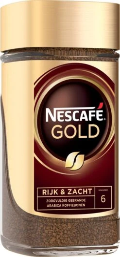 Nescafé Gold Oploskoffie - 6 Potten à 200 Gram -Beroemde Koffie Winkel 564x1200 1
