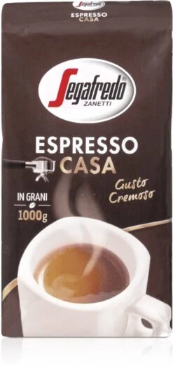 Segafredo Espresso Casa Koffiebonen - 1 Kg -Beroemde Koffie Winkel 568x1200