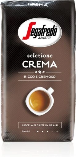 Segafredo Selezione Crema - 1 Kg -Beroemde Koffie Winkel 585x1200