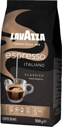 Lavazza Espresso Italiano Classico Koffiebonen - 500 Gram X4 -Beroemde Koffie Winkel 593x1200