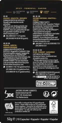 L'OR Lungo Estremo Koffiecups - Intensiteit 10/12 - 10 X 10 Capsules -Beroemde Koffie Winkel 606x1200 3