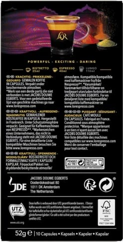 L'OR Espresso Origins India (10) - 10 X 10 Koffiecups 10 L'OR Espresso Origins India (10) - 10 X 10 Koffiecups -Beroemde Koffie Winkel 610x1200