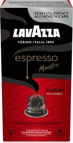 LAVAZZA Classico 100 Stuks -Beroemde Koffie Winkel 619x1200