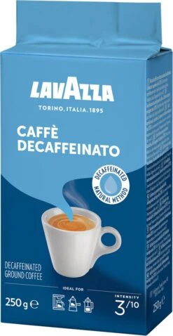 Lavazza Caffe Decaffeinato Filterkoffie - 250 Gram X8 -Beroemde Koffie Winkel 620x1200
