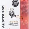 Australian Espresso Pods Dark Roast -4 X 18 Stuks- UTZ Organic -Beroemde Koffie Winkel 656x1200 4