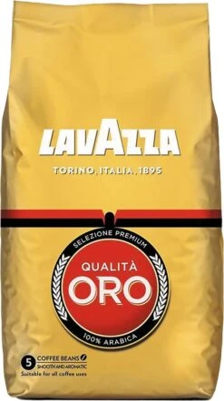 Lavazza Qualita Oro Koffiebonen -1 X 1 Kg -Beroemde Koffie Winkel 670x1200
