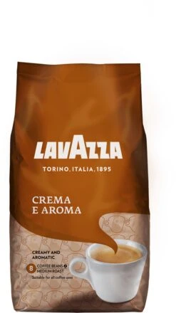 Lavazza Crema Aroma Koffiebonen 1kg X2 -Beroemde Koffie Winkel 673x1200