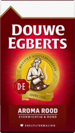 Douwe Egberts Aroma Rood Filterkoffie - 24 X 250 Gram -Beroemde Koffie Winkel 681x1200 1
