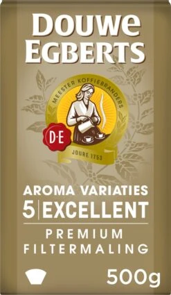 Douwe Egberts Excellent Filterkoffie - 6 X 500 Gram -Beroemde Koffie Winkel 698x1200