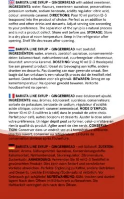 Fitcy | Koffiesiroop | Gingerbread | Barista Syrup | Zero | Vegan | Vetvrij | Suikervrij | Keto-vriendelijk | Koffie | Siroop | MET DOSEERPOMP | 1L 9 Fitcy | Koffiesiroop | Gingerbread | Barista Syrup | Zero | Vegan | Vetvrij | Suikervrij | Keto-vriendelijk | Koffie | Siroop | MET DOSEERPOMP | 1L -Beroemde Koffie Winkel 752x1200