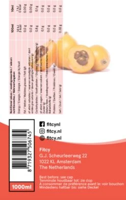 Fitcy | Koffiesiroop | Amaretto | Barista Syrup | Zero | Vegan | Vetvrij | Suikervrij | Keto-vriendelijk | Koffie | Siroop | MET DOSEERPOMP | 1L -Beroemde Koffie Winkel 757x1200