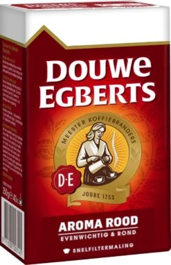 Douwe Egberts Aroma Rood Filterkoffie - 24 X 250 Gram -Beroemde Koffie Winkel 775x1200