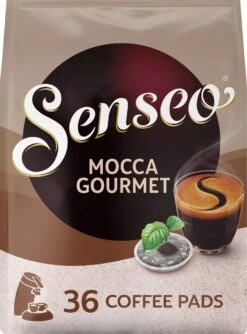 Senseo Mocca Gourmet Koffiepads - 4/9 Intensiteit - 10 X 36 Pads -Beroemde Koffie Winkel 887x1200 2