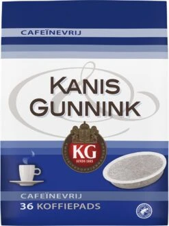 Kanis & Gunnink Cafeïnevrij Koffiepads - 10 X 36 Pads -Beroemde Koffie Winkel 898x1200 1
