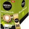 Nescafé Gold Almond Macchiato Oploskoffie - 6 Doosjes à 6 Zakjes -Beroemde Koffie Winkel 903x1200