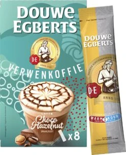 Douwe Egberts Latte Choco Hazelnut Oploskoffie - 5/9 Intensiteit - 5 X 8 Zakjes -Beroemde Koffie Winkel 980x1200 1